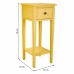 Mesa de apoio Alexandra House Living Amarelo 33 x 78 x 33 cm