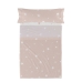 Set di Lenzuola HappyFriday Basic Kids Little star Rosa 2 Pezzi