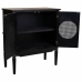 Mobilier pentru Hol Alexandra House Living Negru Ratan Lemn de brad Lemn MDF 38 x 90 x 80 cm