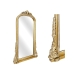 Wall mirror Romimex Golden MDF Wood 61 x 100 x 6 cm