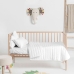 Bedspread (quilt) HappyFriday Basic Kids Dash White 100 x 130 cm