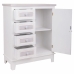 Gangbord med Skuffer Alexandra House Living Hvit Tre MDF 32 x 84 x 66 cm