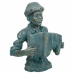 Dekorativ figur Alexandra House Living Magnesium Musiker 30 x 62 x 51 cm