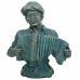 Dekorativ figur Alexandra House Living Magnesium Musiker 30 x 62 x 51 cm