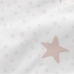 Fitted sheet HappyFriday BASIC KIDS White Pink 60 x 120 x 14 cm Stars