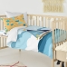 Dekbedovertrek set HappyFriday Le Petit Prince Navigateur Multicolour Wieg voor baby's 2 Onderdelen