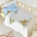 Dekbedovertrek set HappyFriday Le Petit Prince Imagination Multicolour Wieg voor baby's 2 Onderdelen