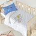 Parure de couette HappyFriday Le Petit Prince Navire Multicouleur Lit de bébé 2 Pièces