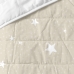 Bedspread (quilt) HappyFriday BASIC KIDS Beige 100 x 130 cm Baby Crib