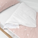 Quilt Cover without Filling HappyFriday Basic Kids Little star Pink 90 x 200 cm