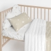 Cot protector HappyFriday Basic Kids Little star  Beige 60 x 40 cm