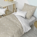 Dekbedovertrek set HappyFriday Basic Kids Beige Bed van 80 2 Onderdelen