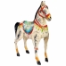 Decoratieve figuren Alexandra House Living Mangohout Paard 9 x 34 x 31 cm