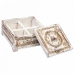 Jewelry box Alexandra House Living White Grey Mango wood 19 x 10 x 19 cm