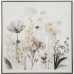 Πίνακας Romimex Καμβάς Blomster 83 x 83 x 5 cm