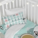 Parure de couette HappyFriday Happynois Skymo Day Multicouleur Lit de bébé 2 Pièces