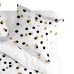 Capa de travesseiro HappyFriday Blanc Golden Dots Multicolor 60 x 60 cm