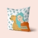 Housse de coussin HappyFriday Aware Girl power Multicouleur 50 x 50 cm 2 Pièces