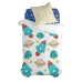 Dekbedovertrek set HappyFriday Mr Fox Space rocket Multicolour Bed van 80 2 Onderdelen