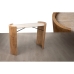 Console Romimex Blanc Marron Beige Bois Marbre Bois MDF 111 x 83 x 37 cm