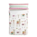 Quilt Cover without Filling HappyFriday Moshi Moshi Cute Llamas Multicolour 90 x 200 cm