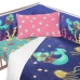 Cot protector HappyFriday Mr Fox Happy mermaid Multicolour 210 x 40 cm