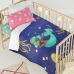 Dekbedovertrek set HappyFriday Mr Fox Happy mermaid Multicolour Wieg voor baby's 2 Onderdelen