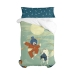 Duvet cover set HappyFriday Mr Fox The warrior Multicolour Single 2 Pieces