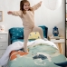 Dekbedovertrek set HappyFriday Mr Fox The warrior Multicolour Bed van 105 2 Onderdelen