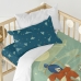 Dekbedovertrek set HappyFriday Mr Fox The warrior Multicolour Wieg voor baby's 2 Onderdelen