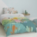 Duvet cover set HappyFriday Mr Fox Dreaming   Multicolour Single 2 Pieces