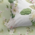 Drap housse HappyFriday Vert Multicouleur Lit 1 persone Fleurs