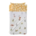 Set beddengoed HappyFriday Mr Fox World Trip Multicolour Wieg voor baby's 2 Onderdelen