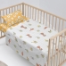 Set beddengoed HappyFriday Mr Fox World Trip Multicolour Wieg voor baby's 2 Onderdelen