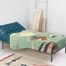 Bedding set HappyFriday Mr Fox The Warrior Multicolour 2 Pieces