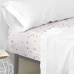 Drap housse HappyFriday Saturn Multicouleur 105 x 200 x 32 cm