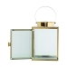 Lykta Alexandra House Living Gouden Staal 14 x 20 x 14 cm Kaarshouder