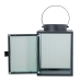 Farol Alexandra House Living Negro Acero 14 x 20 x 14 cm Portavelas