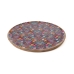 Snack tray Romimex Red Mango wood Circular 30 x 2 x 30 cm