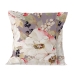 Federa HappyFriday White Peonies Multicolore 80 x 80 cm