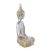 Decorative Figure Alexandra House Living Golden Silver Acrylic Plastic Melamin Buddha