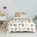 Dekbedovertrek set HappyFriday Mr Fox Cats Multicolour Bed van 80 2 Onderdelen