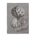 Tissu de cuisine HappyFriday Blanc Artichoke Multicouleur 70 x 50 cm (2 Unités)