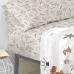 Drap housse HappyFriday MOSHI MOSHI Multicouleur 28 x 2 x 38 cm 90 x 200 x 32 cm