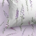 Felszerelt lap HappyFriday Lavanda Többszínű 90 x 200 x 32 cm