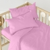 Onderlaken HappyFriday BASIC KIDS Roze 70 x 140 x 14 cm