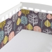 Cot protector HappyFriday Moshi moshi Woodland Multicolour 210 x 40 cm