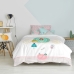 Dekbedovertrek set HappyFriday Mr Fox Pumpkin Multicolour Bed van 80 2 Onderdelen