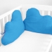 Protection du berceau HappyFriday Basic Kids Cloud Turquoise 60 x 40 cm