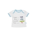 Kurzarm-T-Shirt für Kinder HappyFriday Mr Fox Hippo Bunt 12-18 Monate